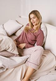 Langarm-Shirt | Bambus-Viskose | rosa -JBS of Denmark Women