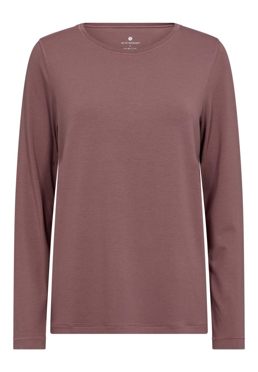 Langarm-Shirt | Bambus-Viskose | rosa -JBS of Denmark Women
