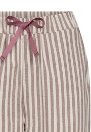 Pyjamahose, Flanell | 100% Bio-Baumwolle | rosa gestreift -JBS of Denmark Women