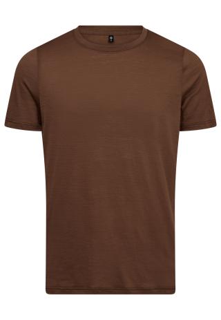 T-Shirt | 100% Bio-Wolle | braun