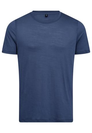 T-Shirt | 100% Bio-Wolle | blau