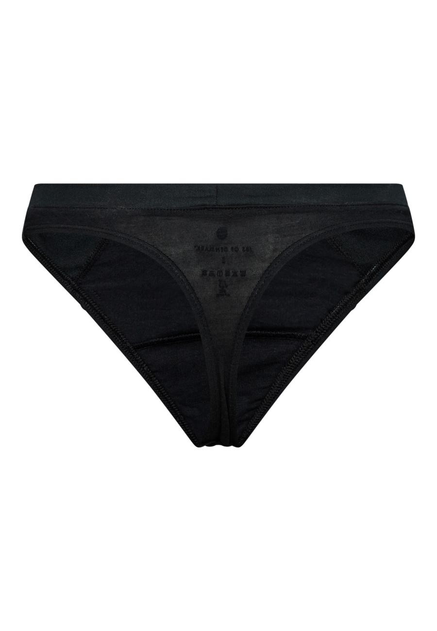 Tanga | Bio-Bambus-Viskose | schwarz -JBS of Denmark Women