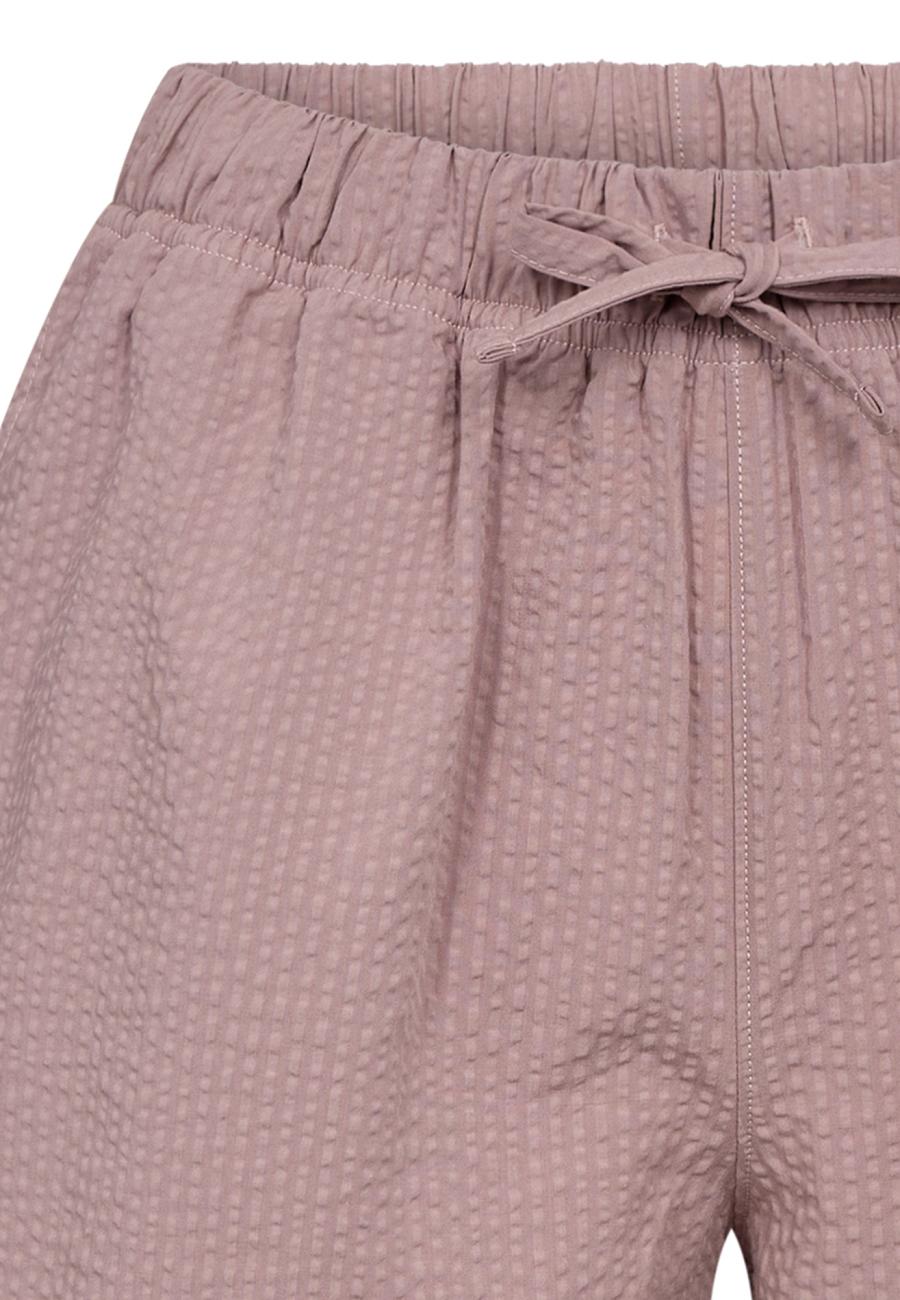Pyjamashorts, Seersucker | Bambus-Viskose | rosé -JBS of Denmark Women