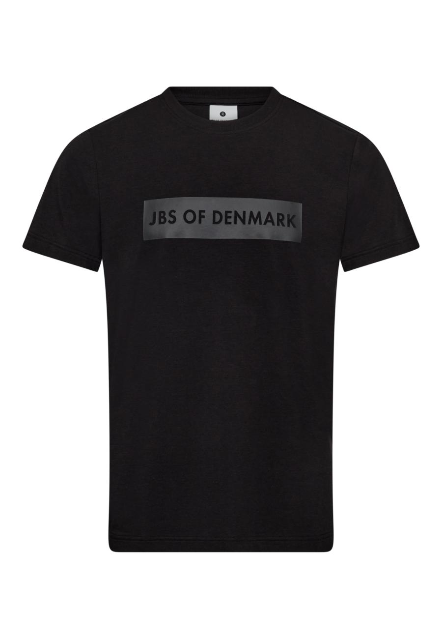 T-Shirt, Logo | Bambus-Viskose | schwarz -JBS of Denmark Men