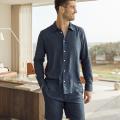 Shorts | Bambus-Viskose &amp; Leinen | navy -JBS of Denmark Men