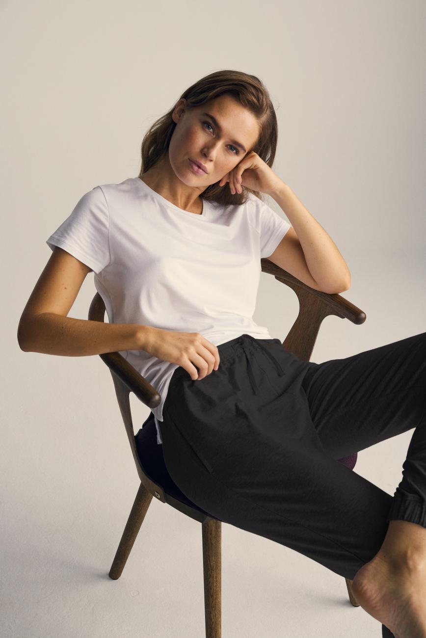 Jogginghose | Bambus-Viskose | schwarz -JBS of Denmark Women