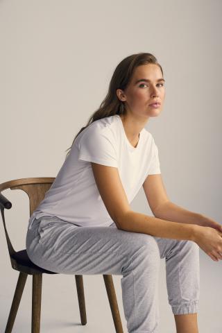 Jogginghose | Bambus-Viskose | hellgrau -JBS of Denmark Women