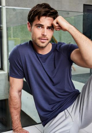 T-Shirt | 100% Bio-Wolle | grau