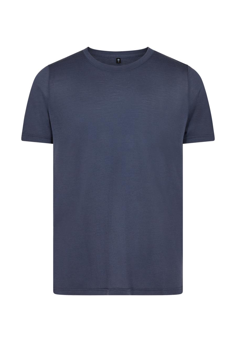 T-Shirt | 100% Bio-Wolle | grau -JBS of Denmark Men