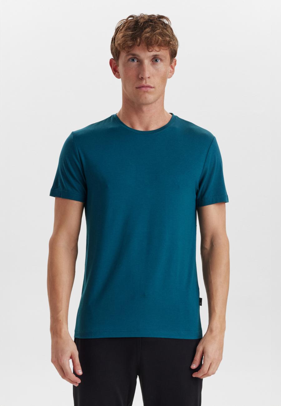T-Shirt, Rundhals | Bambus-Viskose | petrol -JBS of Denmark Men