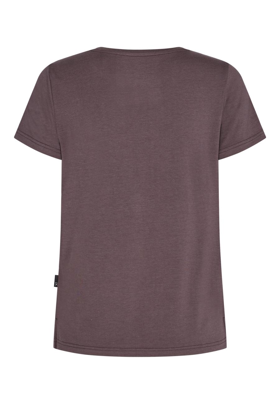 T-Shirt | Bambus-Viskose | braun -JBS of Denmark Women
