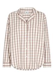 Pyjamashirt, Flanell | 100% Bio-Baumwolle | braun -JBS of Denmark Women