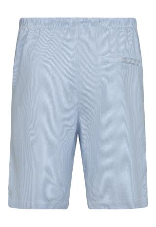 Pyjamashorts | Bambus-Viskose | hellblau gestreift -JBS of Denmark Men