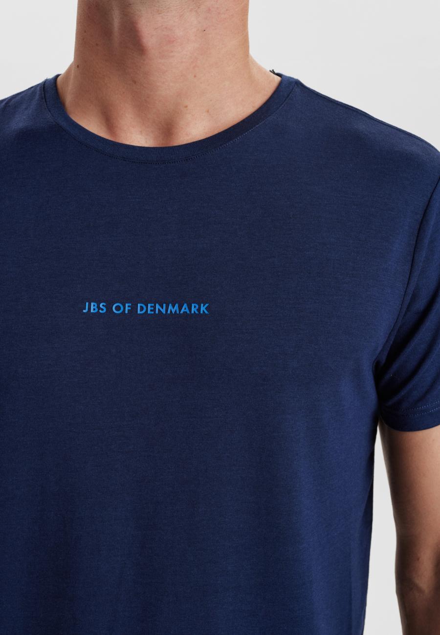 T-Shirt, Logo | Bambus-Viskose | navy -JBS of Denmark Men