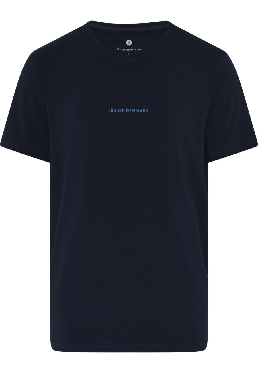 T-Shirt, Logo | Bambus-Viskose | navy -JBS of Denmark Men