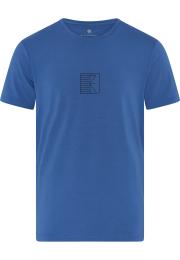 T-Shirt, Logo | Bambus-Viskose | blau