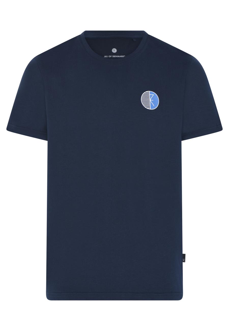 T-Shirt, Rundhals | 100% Bio-Baumwolle | navy -JBS of Denmark Men