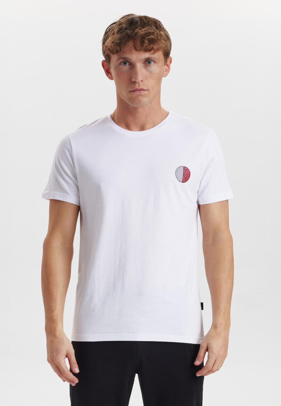 T-Shirt, Rundhals | 100% Bio-Baumwolle | weiß -JBS of Denmark Men