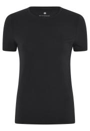 T-Shirt, Rundhals | Bambus-Viskose | schwarz -JBS of Denmark Women
