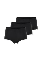 Taillenslip, 3er-Pack | Bambus-Viskose | schwarz -JBS of Denmark Women
