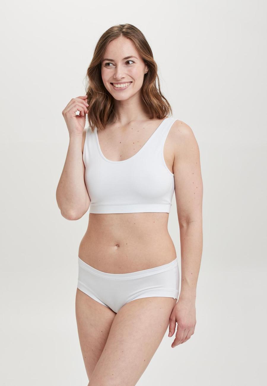 Hipster | Bambus-Viskose | weiß -JBS of Denmark Women