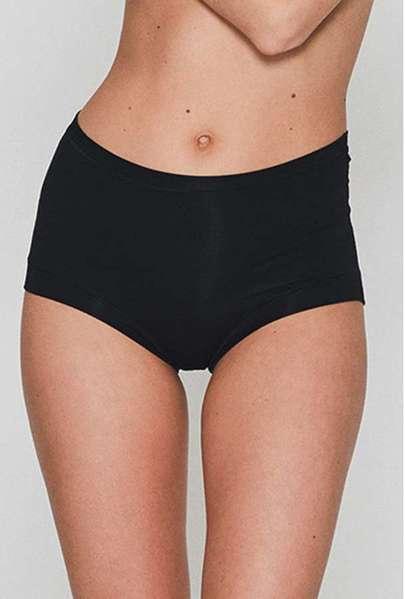 Bambus, Maxi Slip, Schwarz -JBS of Denmark Women