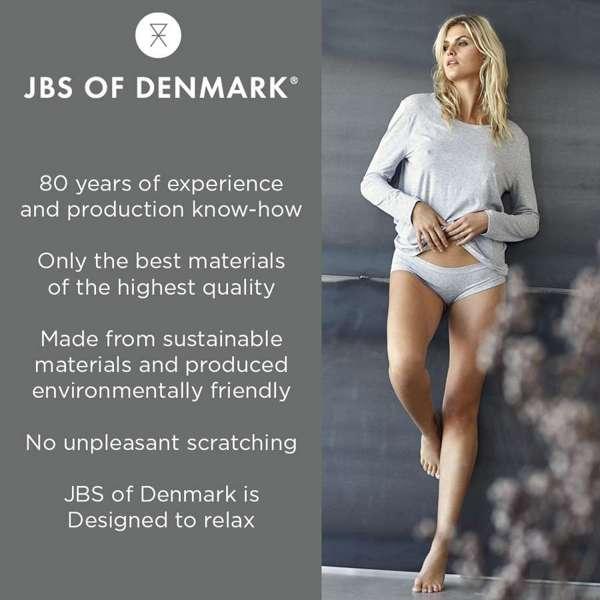 Bambus, Maxi Slip, Grau -JBS of Denmark Women