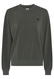 Sweatshirt, Logo | Bambus-Viskose | grün -JBS of Denmark Women