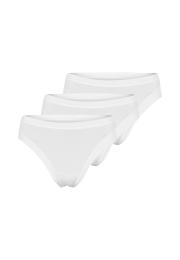 Slip, 3er-Pack | Bambus-Viskose | weiß -JBS of Denmark Women