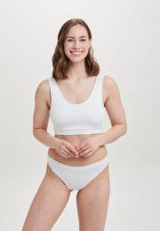 Tanga, 3er-Pack | Bambus-Viskose | weiß -JBS of Denmark Women