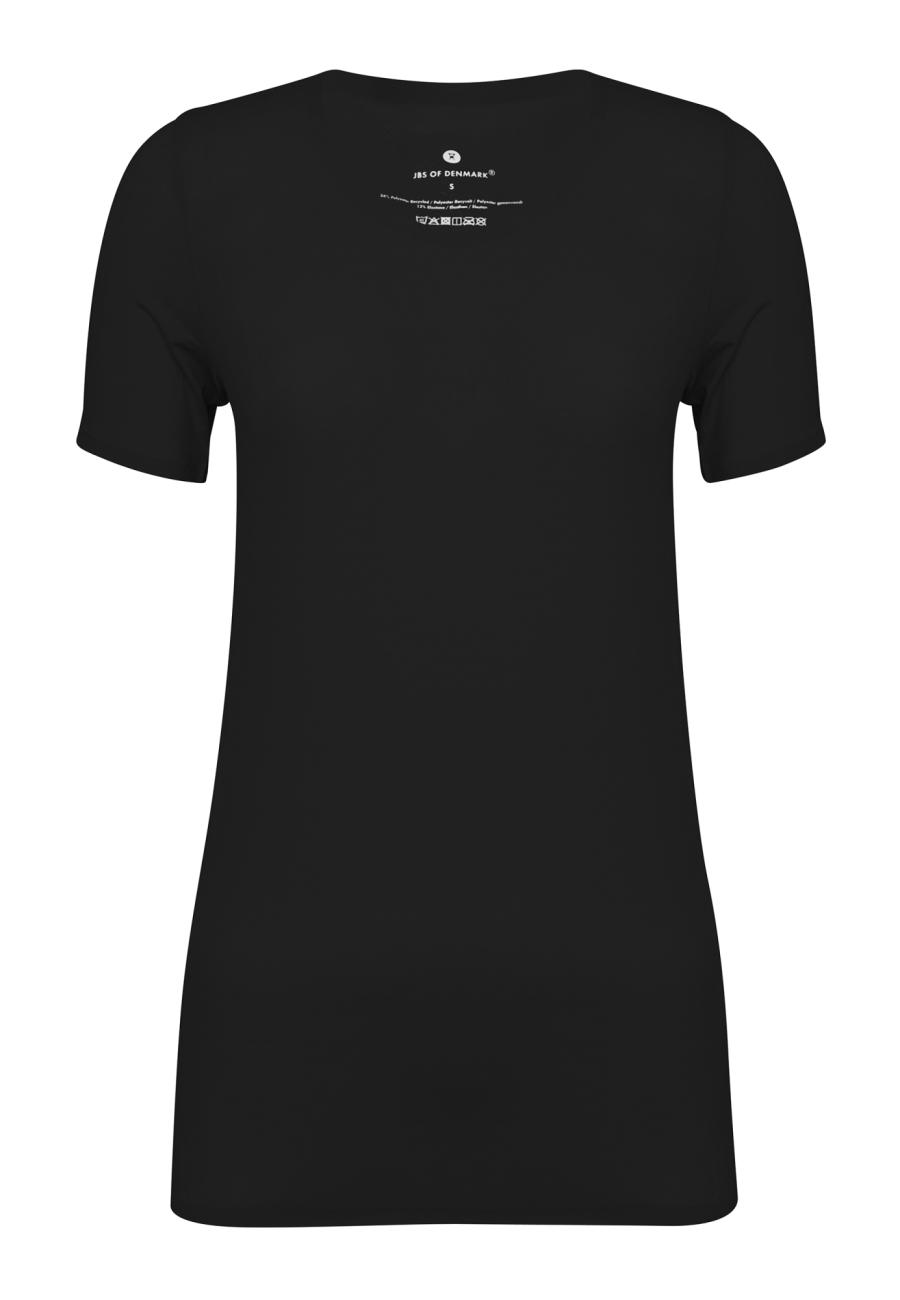 T-Shirt | Recyceltes Polyester | schwarz -JBS of Denmark Women