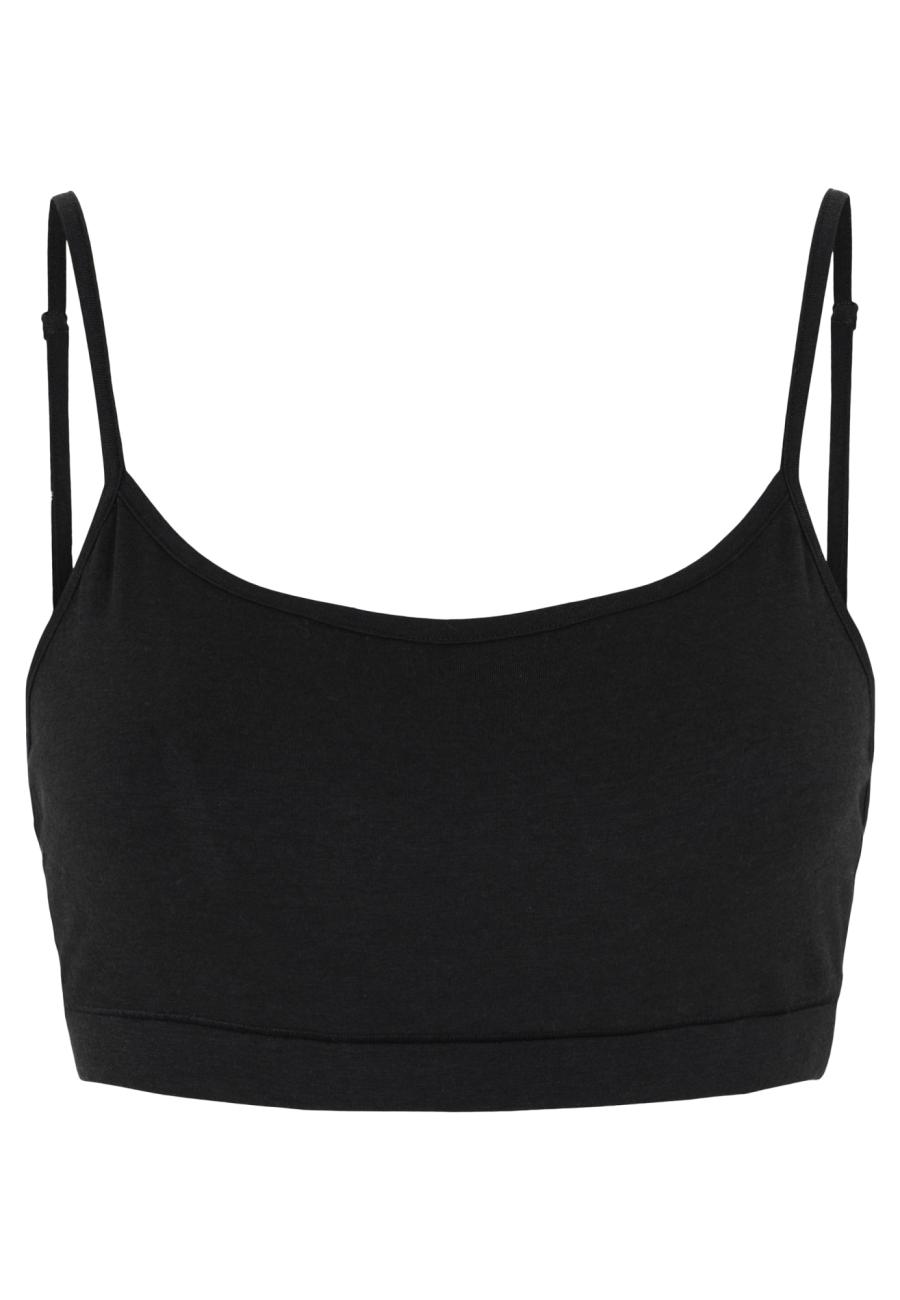 Bustier | Bambus-Viskose | schwarz -JBS of Denmark Women