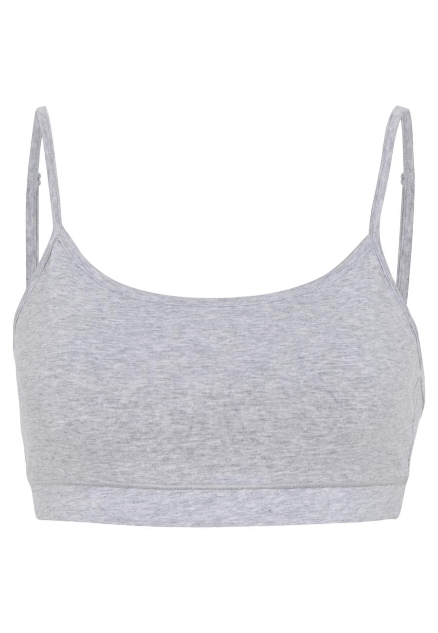 Bustier | Bambus-Viskose | grau -JBS of Denmark Women