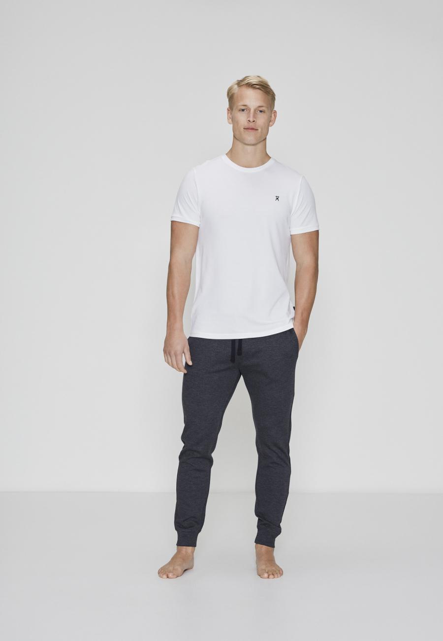 T-Shirt, Piqué | Bambus-Viskose | weiß -JBS of Denmark Men