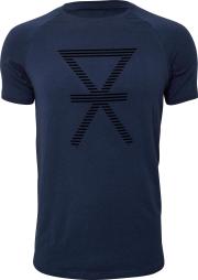 Bambus, T-Shirt, Marine, Print -JBS of Denmark Men