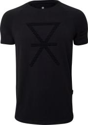 Bambus, T-Shirt, Schwarz, Aufdruck -JBS of Denmark Men