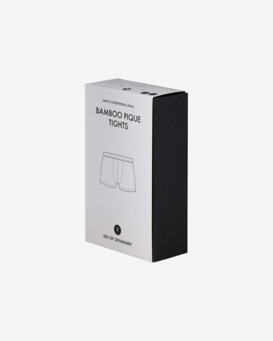 Unterhose, Piqué, 2er-Pack | Bambus-Viskose | schwarz -JBS of Denmark Men