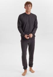 Sweatshirt, Logo | Bambus-Viskose | dunkelgrau -JBS of Denmark Men