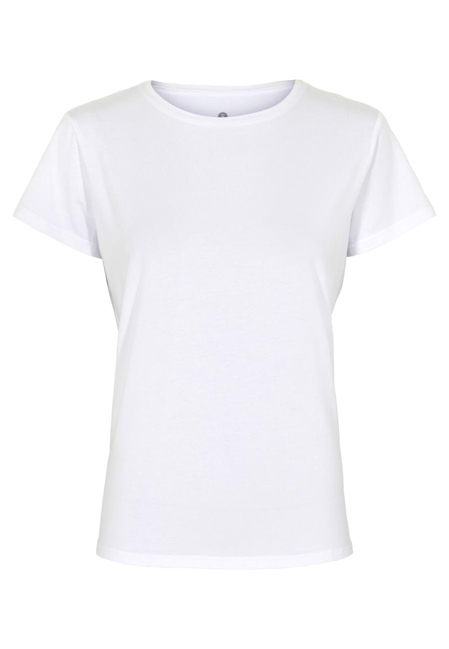 T-Shirt | Bambus-Viskose | weiß -JBS of Denmark Women