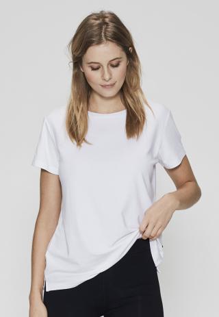 T-Shirt | Bambus-Viskose | weiß -JBS of Denmark Women