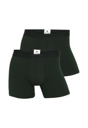Unterhose, 2er-Pack | Bambus-Viskose | grün -JBS of Denmark Men
