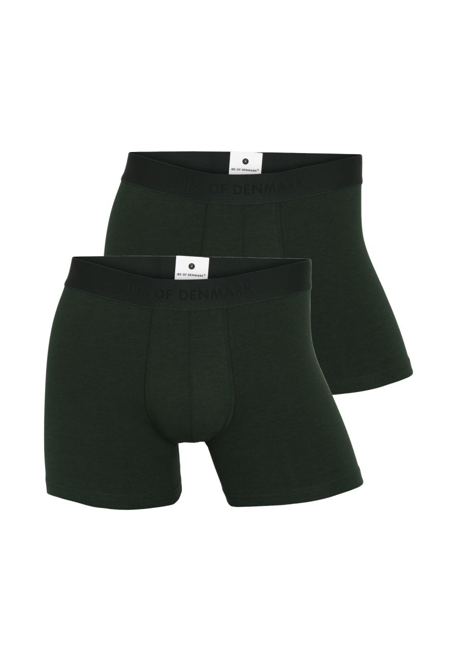 Unterhose, 2er-Pack | Bambus-Viskose | grün -JBS of Denmark Men
