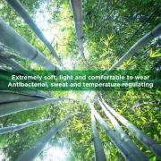 Bambus, Top, breite Träger, Schwarz -JBS of Denmark Women