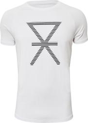 Bambus, T-Shirt, Weiß mit Aufdruck -JBS of Denmark Men
