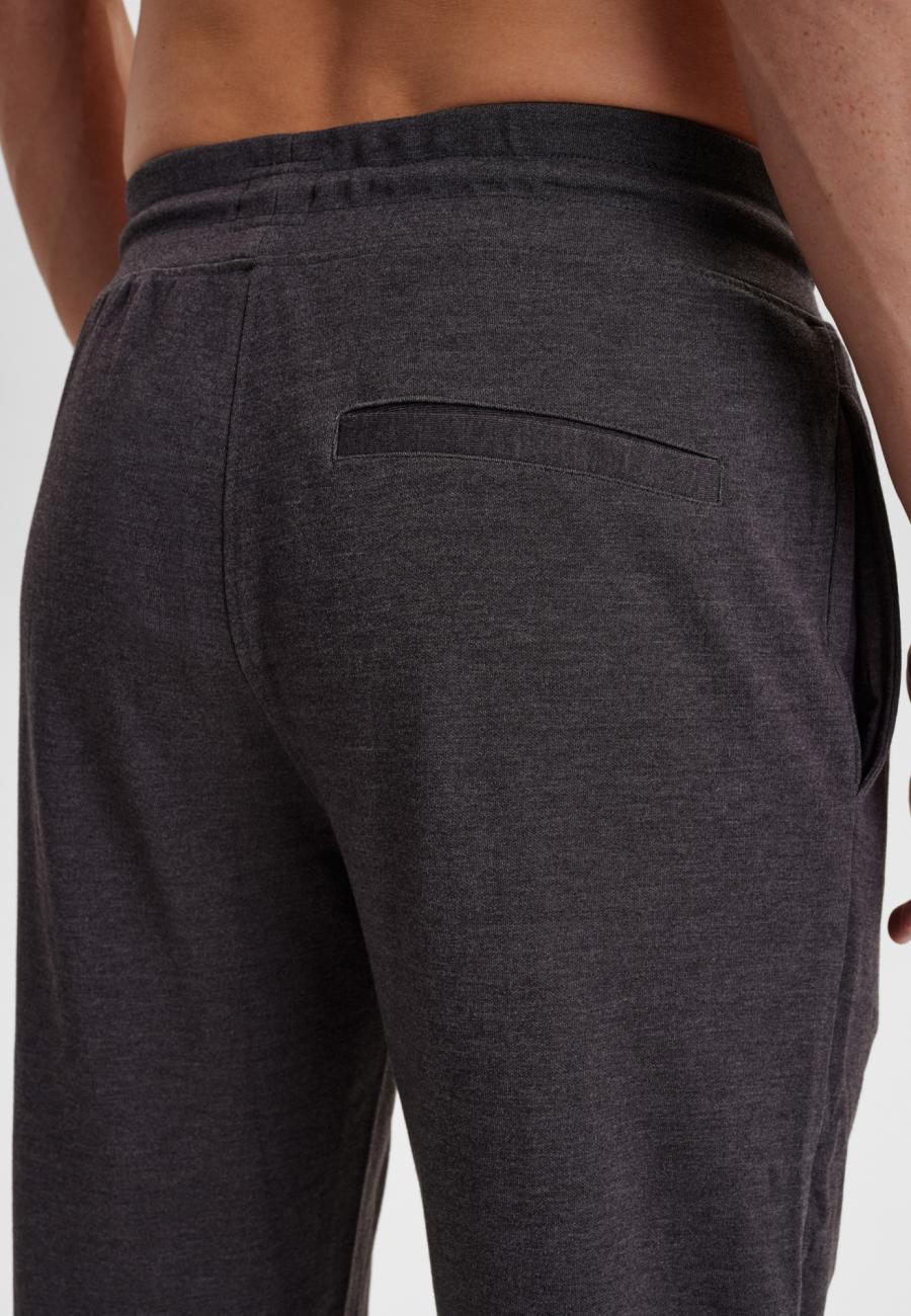 Jogginghose, Logo | Bambus-Viskose | dunkelgrau -JBS of Denmark Men
