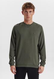 Sweatshirt, Logo | Bambus-Viskose | grün -JBS of Denmark Men