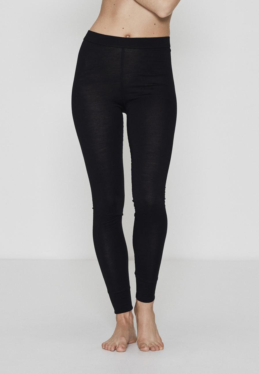 Leggings | Bio-Wolle | schwarz -JBS of Denmark Women