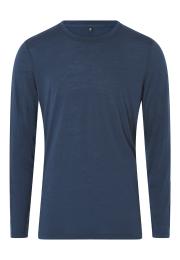 Langarm-Shirt | 100% Bio-Wolle | navy -JBS of Denmark Men