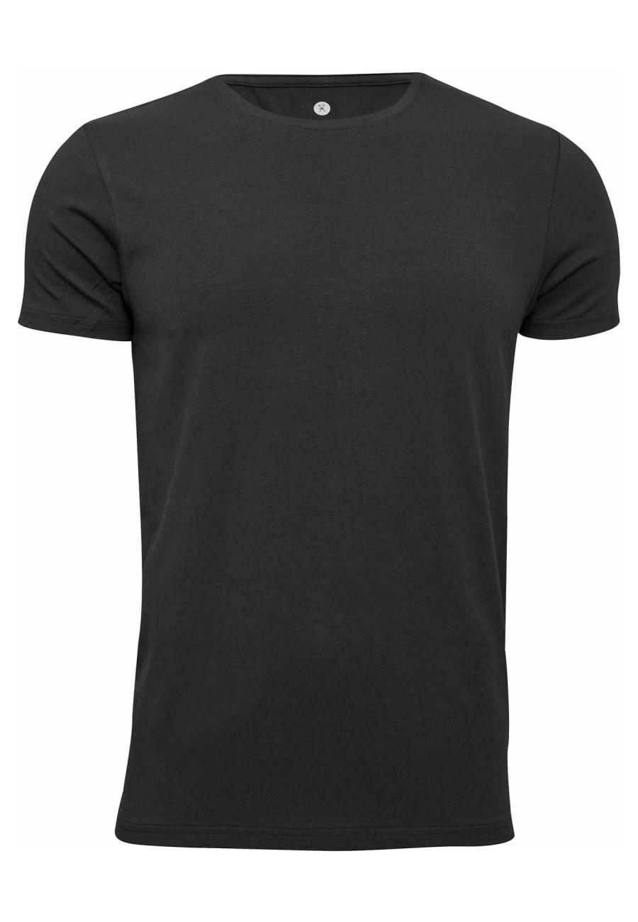 T-Shirt, Rundhals | Bambus-Viskose | schwarz -JBS of Denmark Men