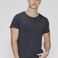 T-Shirt, Rundhals | Bambus-Viskose | dunkelgrau